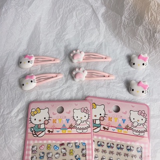 Kẹp Tóc Hình Hello Kitty Dễ Thương Cho Bé Gái