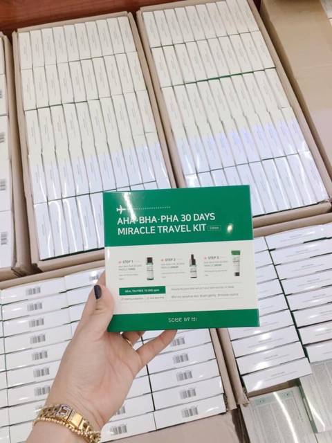 Set dưỡng da mụn SOME BY MI AHA-BHA-PHA 30 DAYS MIRACLE TRAVEL KIT 3 món - 3 items | BigBuy360 - bigbuy360.vn