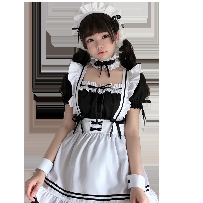 Bộ đồ hóa trang cô hầu gái lolita phong cách Nhật Bản/ Pháp dễ thương  | BigBuy360 - bigbuy360.vn