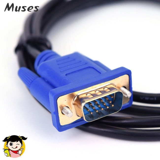 Cáp chuyển đổi HDMI thành VGA dài 1.8m dành cho máy tính bàn/ laptop