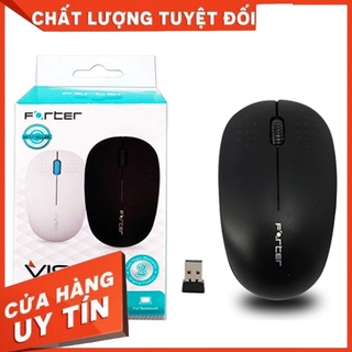 Chuột không dây Forter V181 - Màu Đen - Hàng Bảo Hành chính hãng 12 tháng - Pk Máy tính