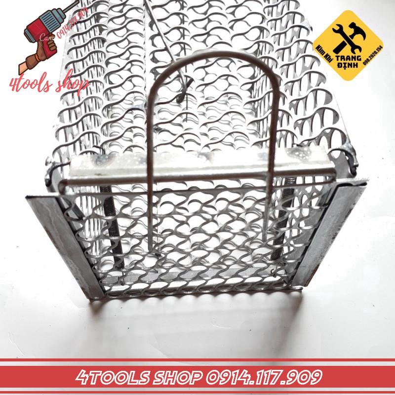 Bẫy chuột lồng sắt vuông loại 25cm