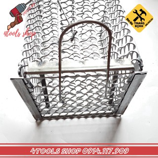 Bẫy chuột lồng sắt vuông loại 25cm