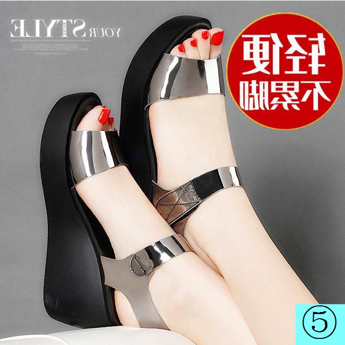 Giày Sandal Philippine Đế Xuồng Dày Chống Thấm Nước Thời Trang Mùa Hè 2022 Cho Nữ