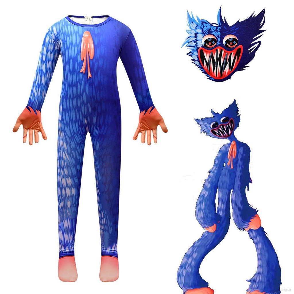 Bộ Mặt Nạ Hóa Trang Nhân Vật Poppy Playtime Huggy Wuggy Dành Cho Trẻ Em Tiệc Hóa Trang Halloween