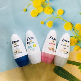 Lăn khử mùi Dove trắng da 40ml Lăn nách nữ Dove