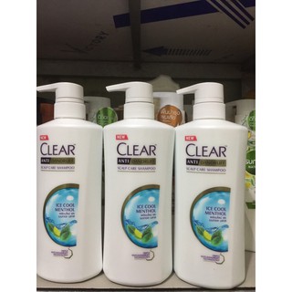 1 chai dầu gội Clear Bạc hà 480ml.