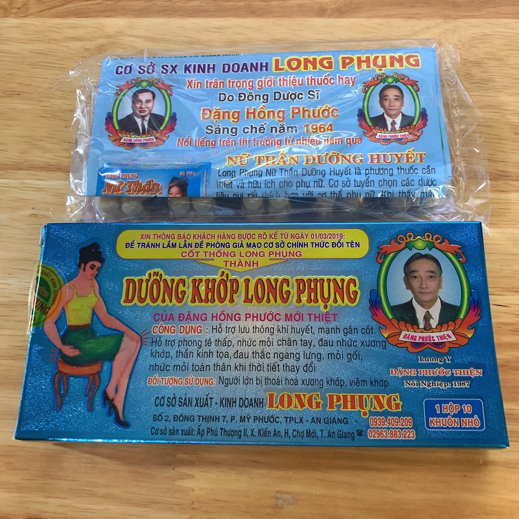 Dưỡng khớp long phụng viên nhộng (hộp 20 viên nang)