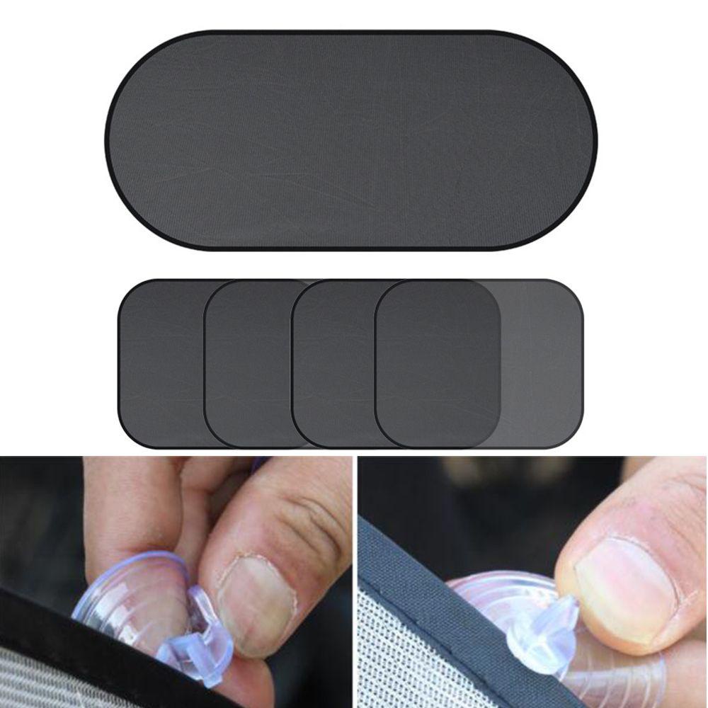 MYRONGVN 1 Bộ Lưới Che Nắng Cho Kính Chắn Gió Xe Hơi Màu Đen