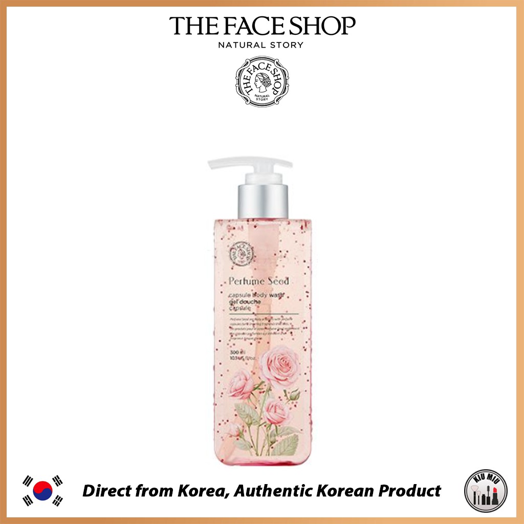 THE FACE SHOP PERFUME SEED CAPSULE BODY WASH 300ml *ORIGINAL KOREA*