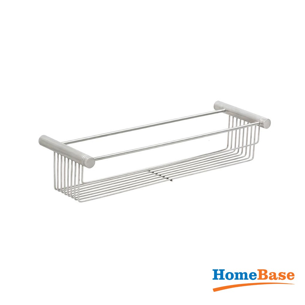 (Hoàn xu 20%) HomeBase WS Kệ treo tường phòng tắm thép không gỉ Inox 304 Thái Lan W40xD13.5xH9.2 CM