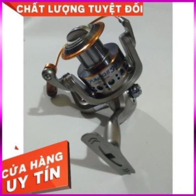 ⭐  Máy Câu Cá Yomoshi LC Kim Loại 3000-7000 ( TẶNG CƯỚC CACBON SHIMANO ) MÁY CÂU CÁ MÁY ĐỨNG YOMOSHI LC