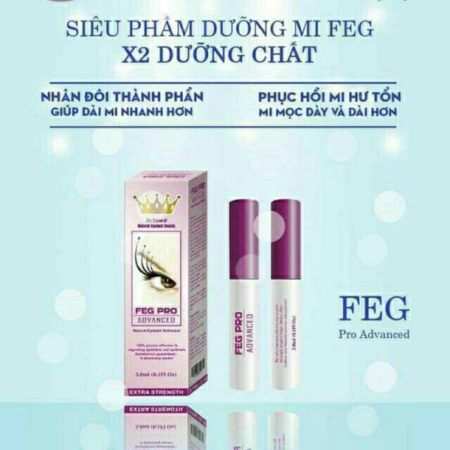 RẺ VÔ ĐỊCH   [DƯỠNG Mi FEG Pro advanced X2 dưỡng chất