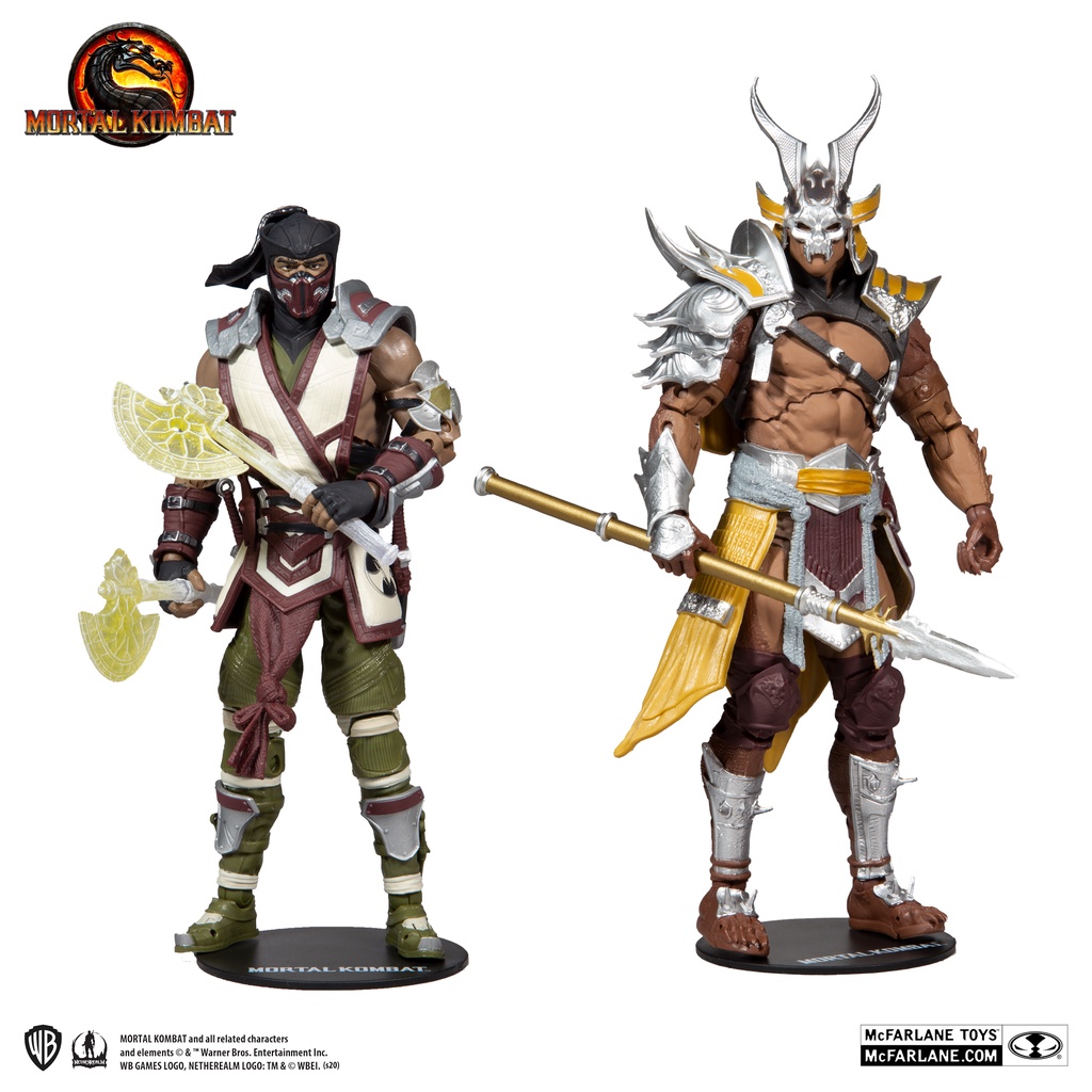 MÔ HÌNH MCFARLANE MK11 SUB ZERO VS SHAO KAHN