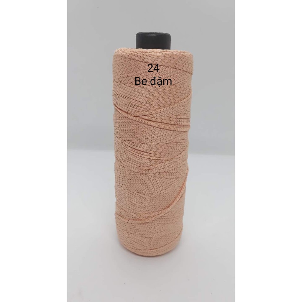 Sợi dệt ống màu trơn