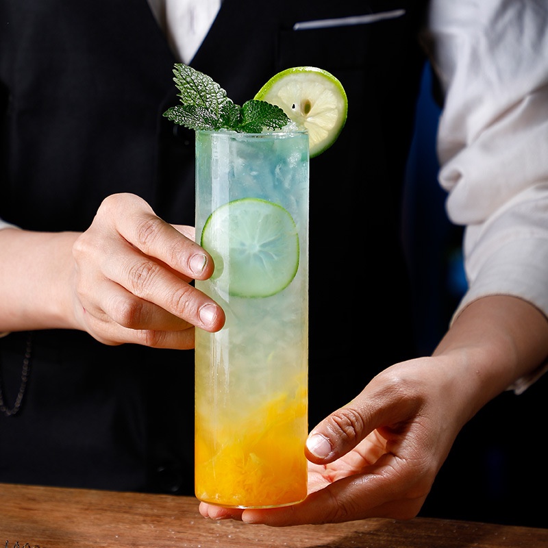 Ly thủy tinh không đáy dáng tròn 360ml - 500ml