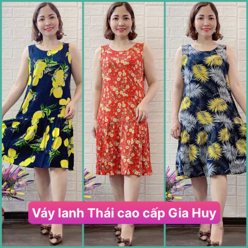 Váy Lanh Thái Cao Cấp Gia Huy - Mẫu Xoè đuôi cá | BigBuy360 - bigbuy360.vn