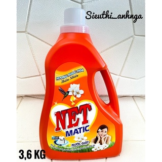 Nước giặt đậm đặc net matic can 3,3kg 3,6kg - ảnh sản phẩm 4