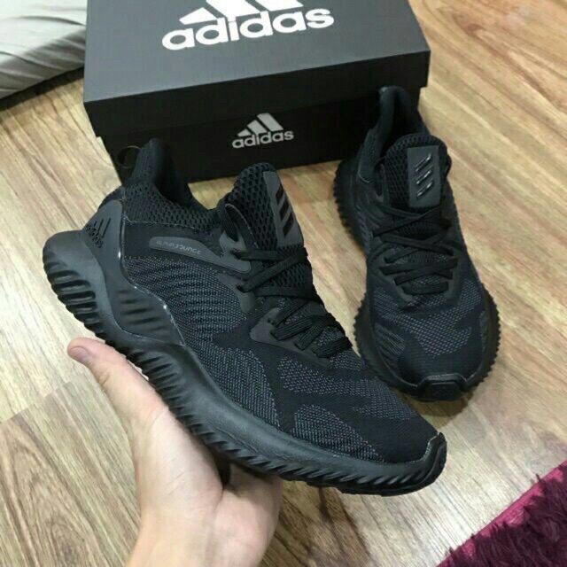 Giày thể thao sneaker Alphabounce Shoes 2019 mầu đen đế đen chất lượng mềm mịn siêu nhẹ