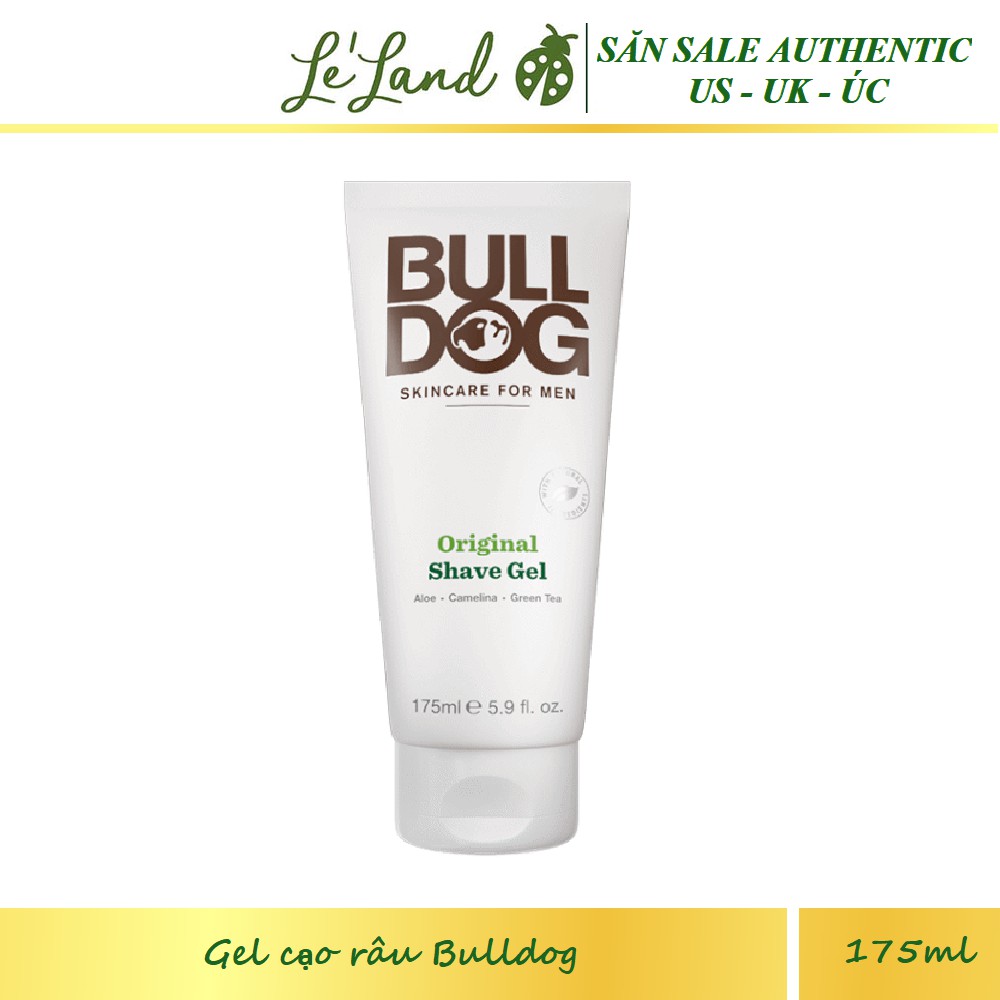 Bill US -  Gel cạo râu Bulldog Skincare for Men Original Shave Gel - Dùng 4 tháng