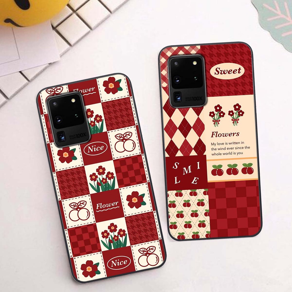 Ốp Samsung S20 Ultra họa tiết hoa, gấu thời trang, ốp dẻo bền đẹp