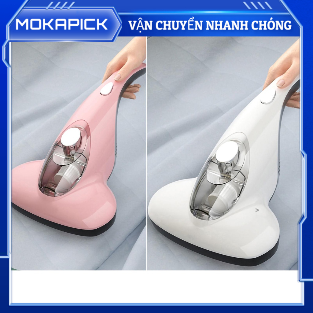 Mokapick Máy hút bụi diệt ve không dây 10kpa Loại bỏ chất gây dị ứng cầm tay cho ghế sofa nệm