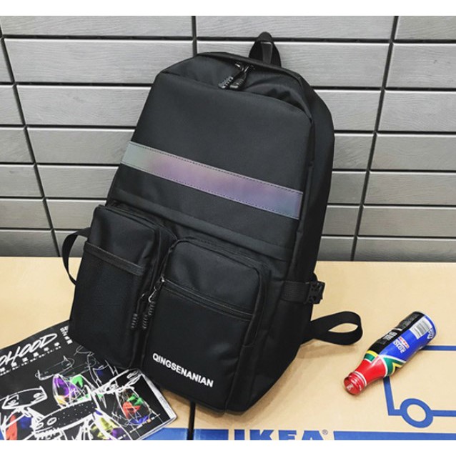 BALO THỜI TRANG UNISEX DẠ QUANG ĐỰNG VỪA LAPTOP CHO HỌC SINH SINH VIÊN