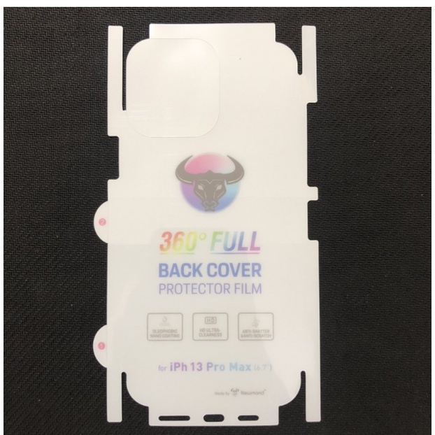 Miếng dán PPF full lưng và viền máy iphone 15 PRO MAX /14 PRO MAX /13 pro max/13 pro,12 pro/12 pro max/11/11promax bPRO