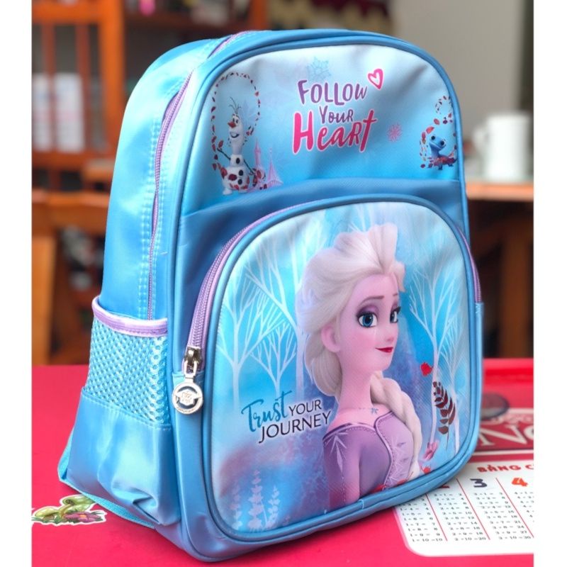 Ba lô balo Elsa siêu nhẹ CHO BÉ GÁI HỌC SINH MẪU GIÁO MẦM NON frozen 2