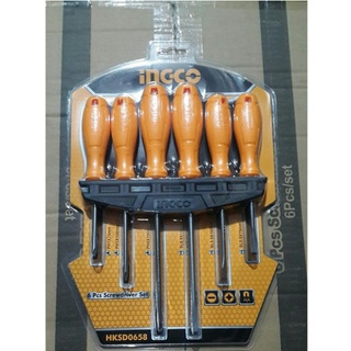 Bộ 6 tua vít ingco hksd0658