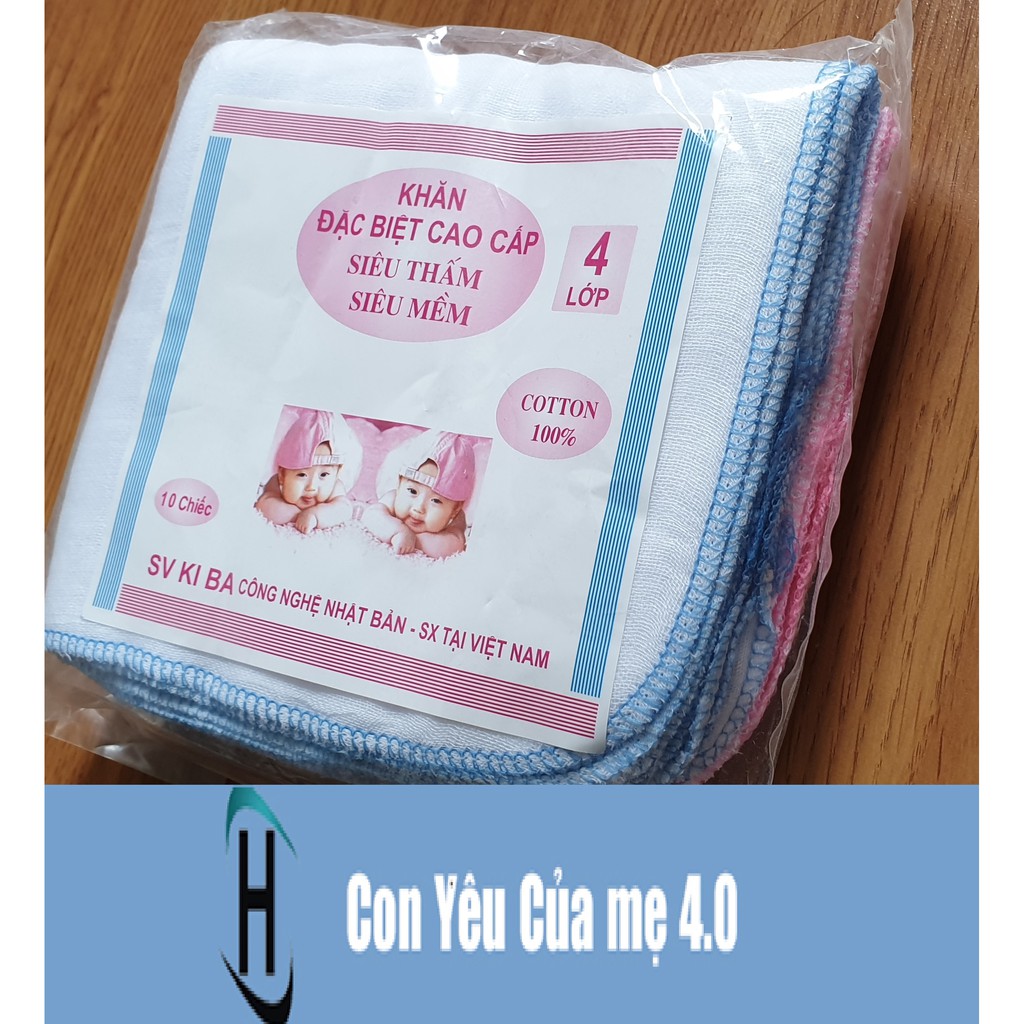 KHĂN SỮA NHẬT 4 LỚP SIÊU MỀM