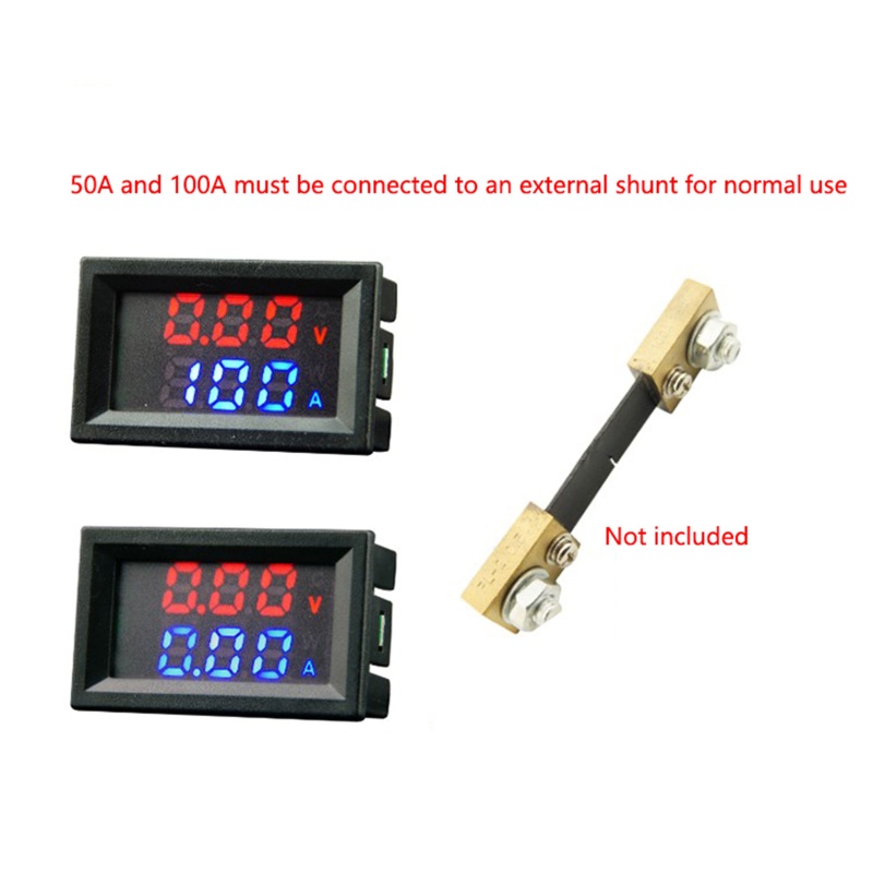 Vôn Kế Kỹ Thuật Số 10A 50A 100A Chất Lượng Cao