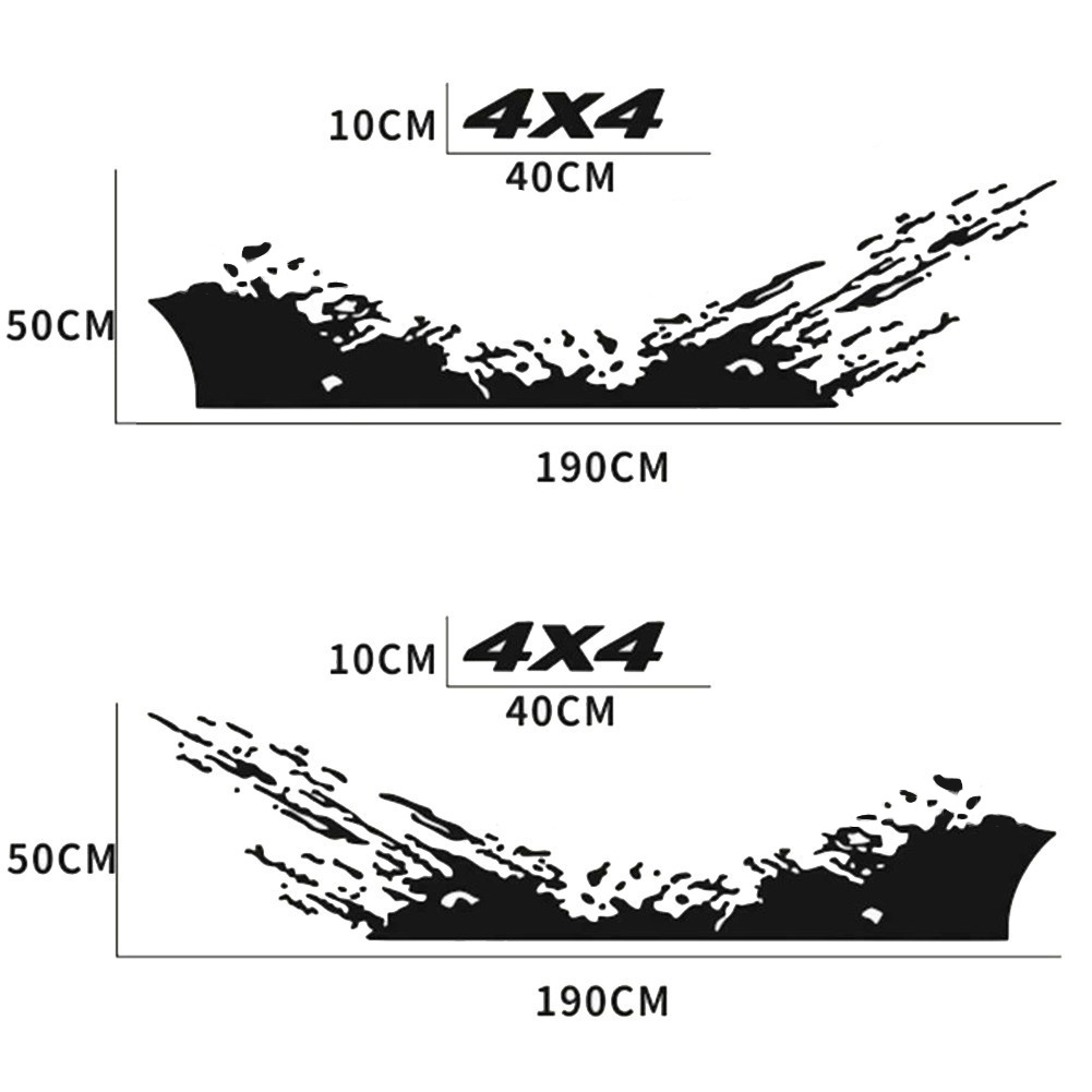 Decal Dán Suv Đầy Cá Tính Tem Dán Xe Cool Ngầu Trangdiemxe
