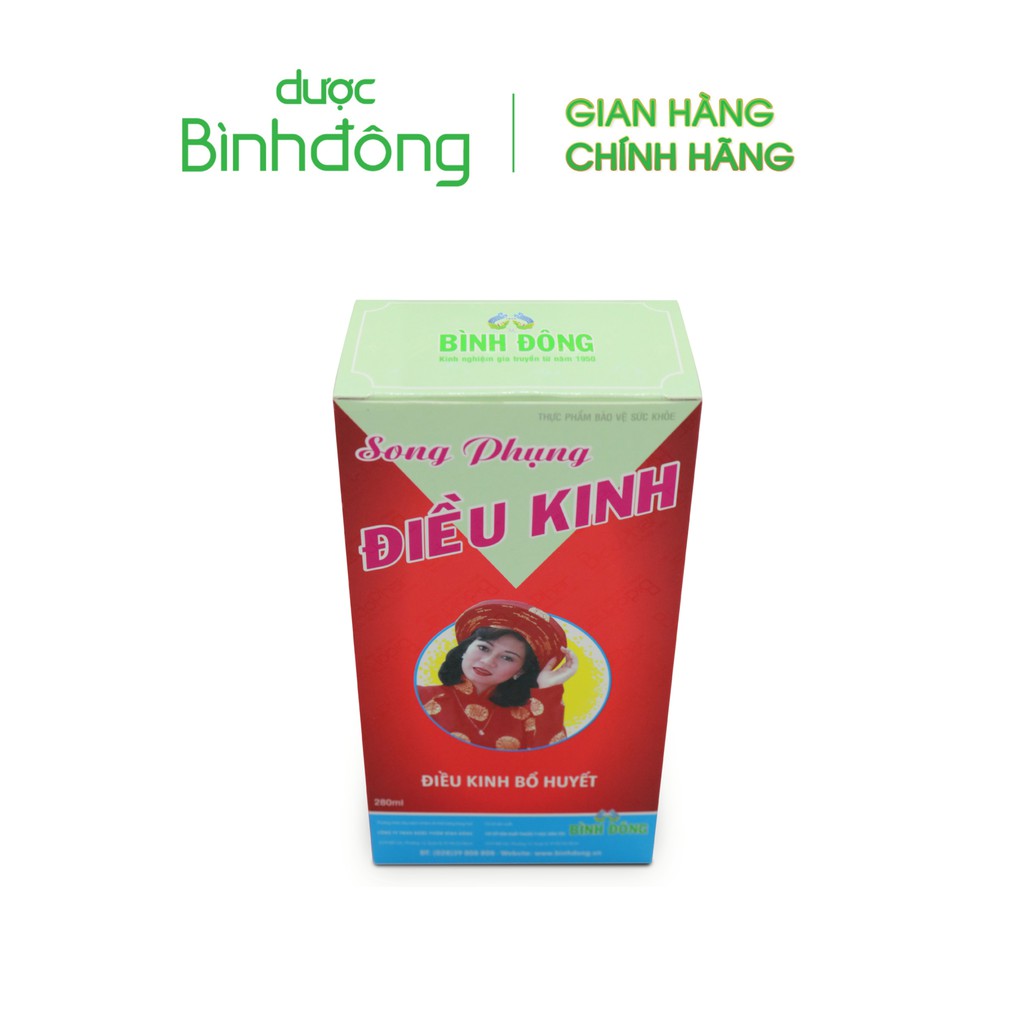 SONG PHỤNG ĐIỀU KINH - Thực phẩm bảo vệ sức khỏe hỗ trợ điều kinh bổ huyết, hết đau bụng kinh | BigBuy360 - bigbuy360.vn