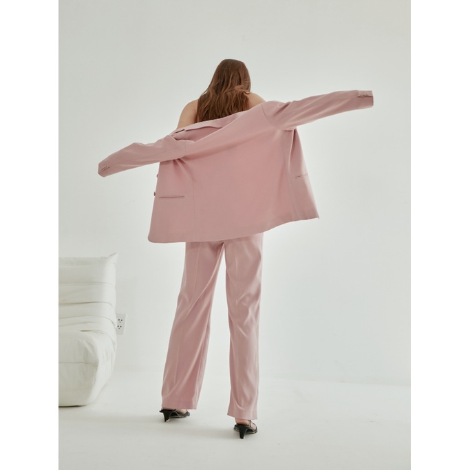 COCO SIN - Áo Blazer Nữ Phong Cách Công Sở Màu Hồng | BigBuy360 - bigbuy360.vn