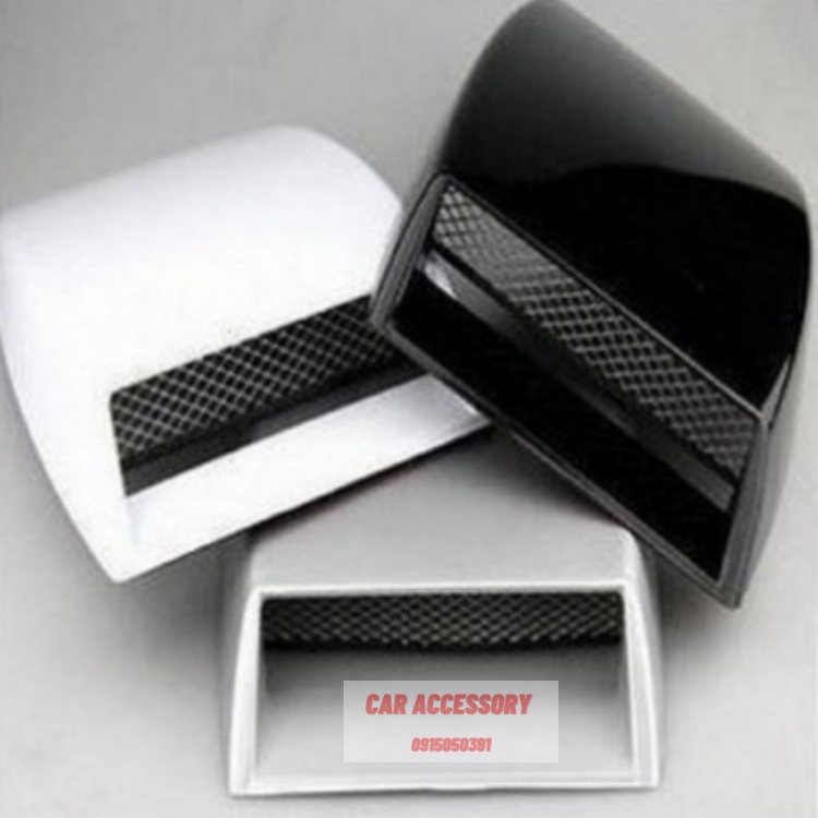 Ốp capo ô tô mô phỏng lỗ thông hơi giả lỗ thông gió phổ thông phù hợp các dòng xe