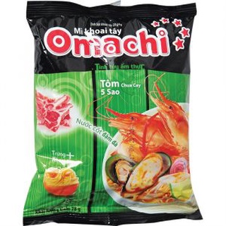 Mì Omachi tôm chua cay 5 sao 78g