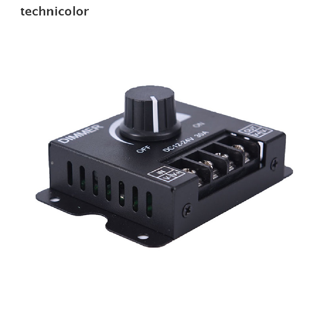 1 Công Tắc Điều Khiển Đèn led dc12v / 24v 30a Đen