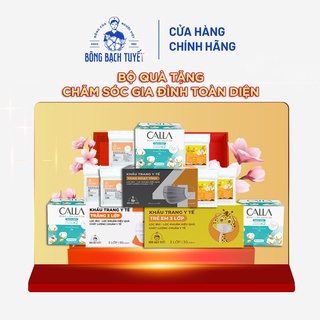 Bộ quà tặng Bông Bạch Tuyết 3 tháng Chăm sóc gia đình toàn diện