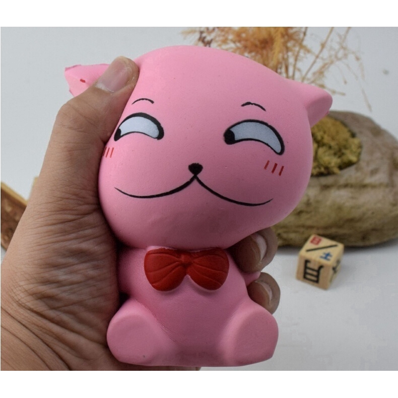 Đồ Chơi Squishy Hình Chú Mèo Đáng Yêu