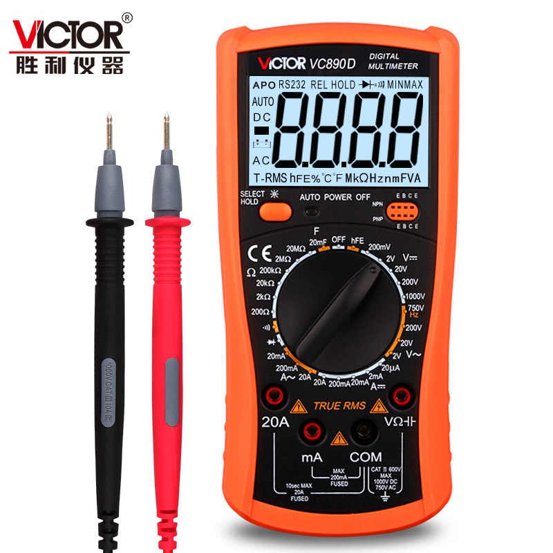 VICTOR VC890D | ĐỒNG HỒ VẠN NĂNG VICTOR VC 890D