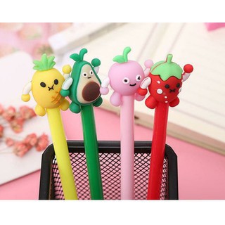 Bút mực gel hình hoa quả