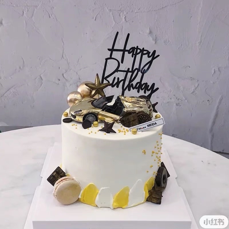 Xe Hơi Thể Thao Trang Trí Bánh