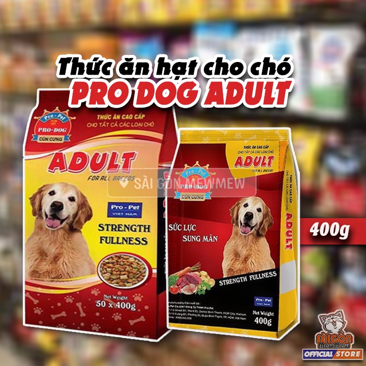 Thức ăn cho chó lớn Pro Dog Adult thumbnail
