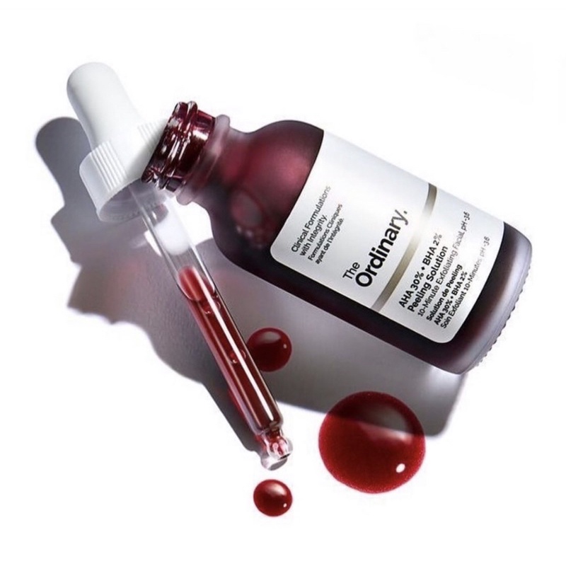 Tẩy Da Chết Hoá Học làm sáng mịn da The Ordinary AHA 30% + BHA 2% Peeling Solution