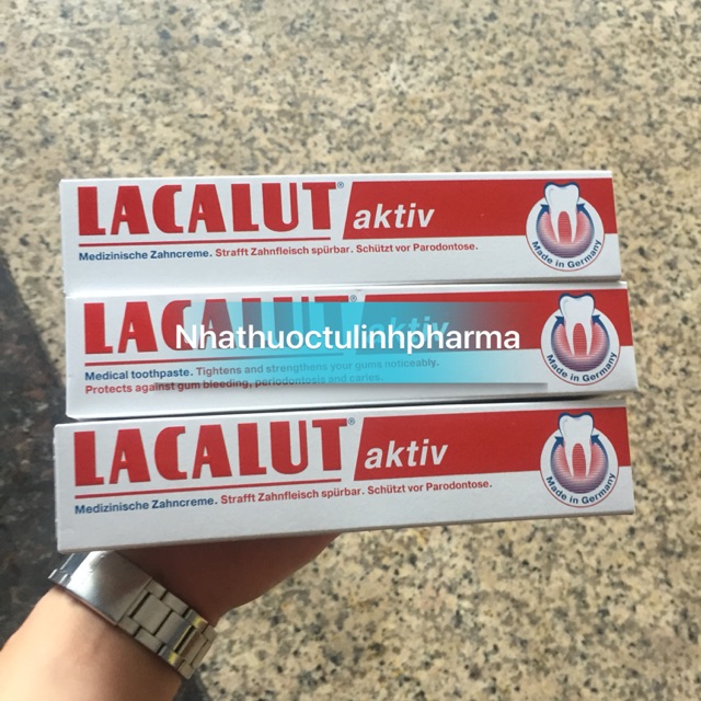 Kem đánh răng ngừa viêm nướu Lacalut Aktiv 75ml