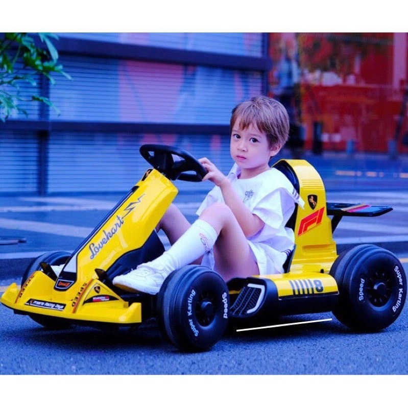 Oto điện trẻ em Kart 8 (dạng xe đua công thức F1 )