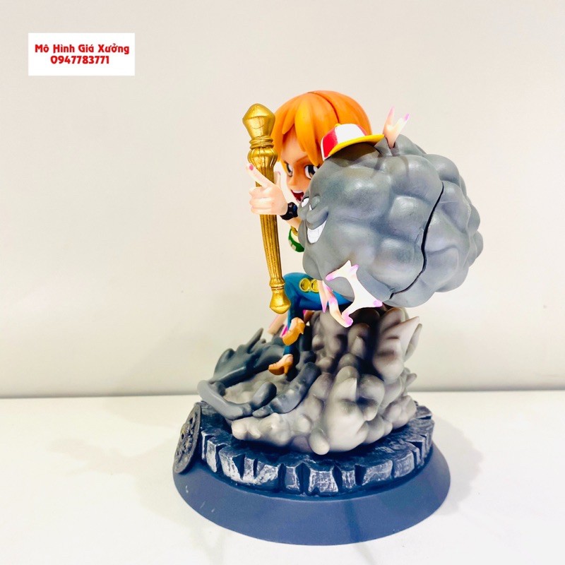 Mô Hình Hoa Tiêu Nami trạng thái chiến đấu  Cao 18cm - Tượng Figure Miêu Nữ One Piece Vua Hải Tặc