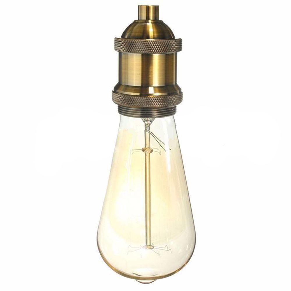 Chuôi Bóng Đèn E27 Bằng Nhôm Edison Chất Lượng Cao Phong Cách Retro