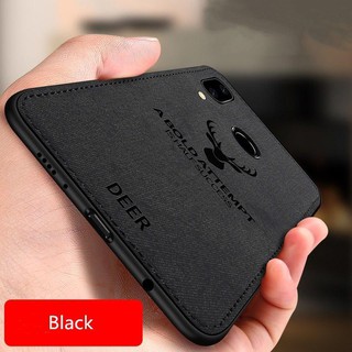 Ốp lưng vải mềm thoáng khí chống rơi cho Samsung Galaxy M20